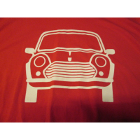 T-shirt Ladyfit / rood